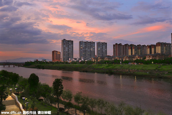Top 10 das cidades emergentes da China continental
