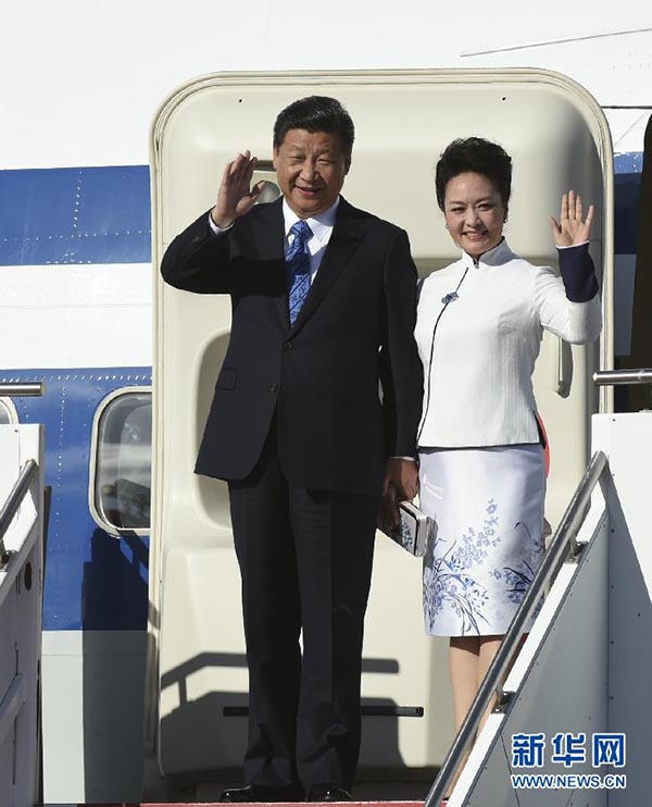 Presidente Chinês chega aos EUA para tratar de temas bilaterais e mundiais