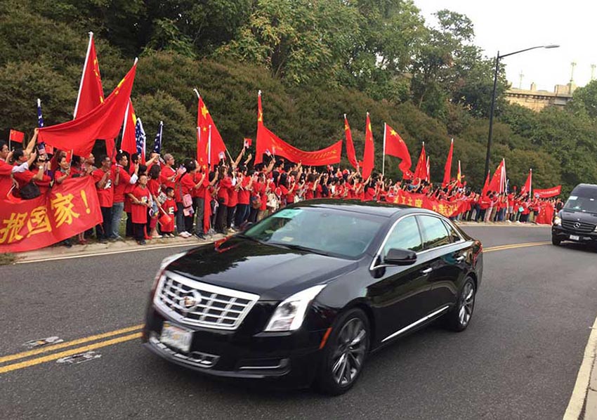 Barack Obama recebe o presidente Xi em Washington DC