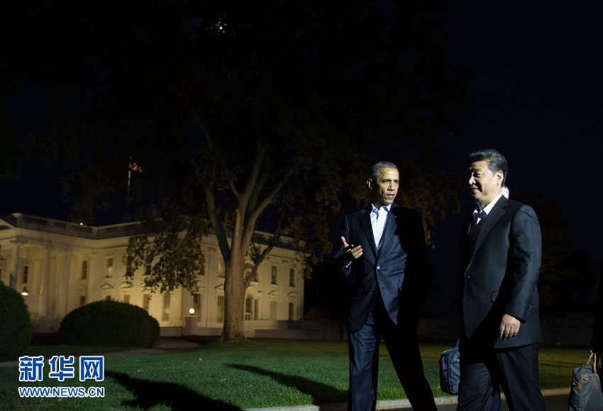 Barack Obama recebe o presidente Xi em Washington DC