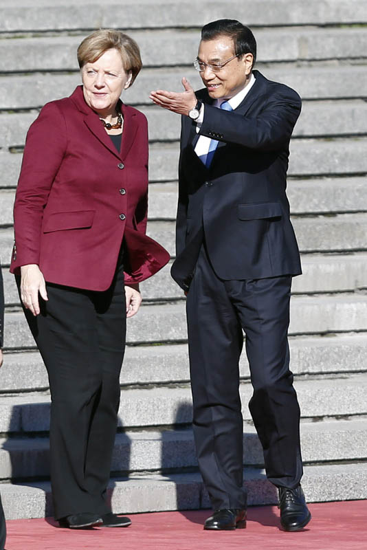 Angela Merkel inicia sua oitava visita à China