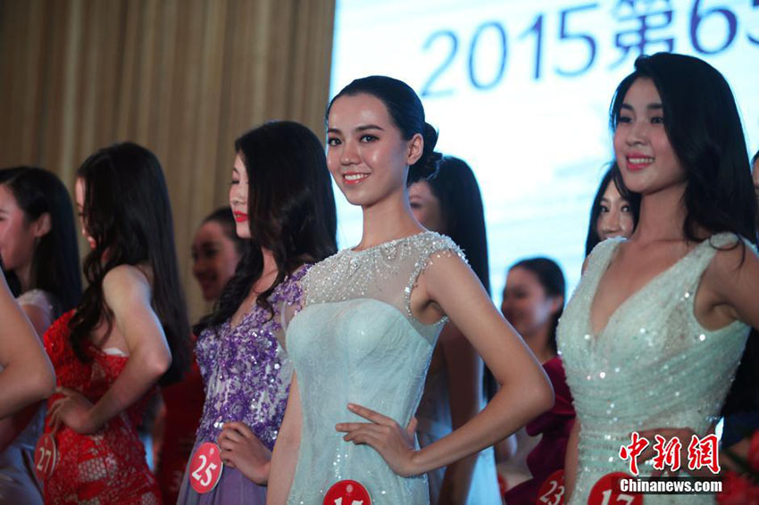 42 beldades chegam à final da eliminatória chinesa para a 65ª Miss World