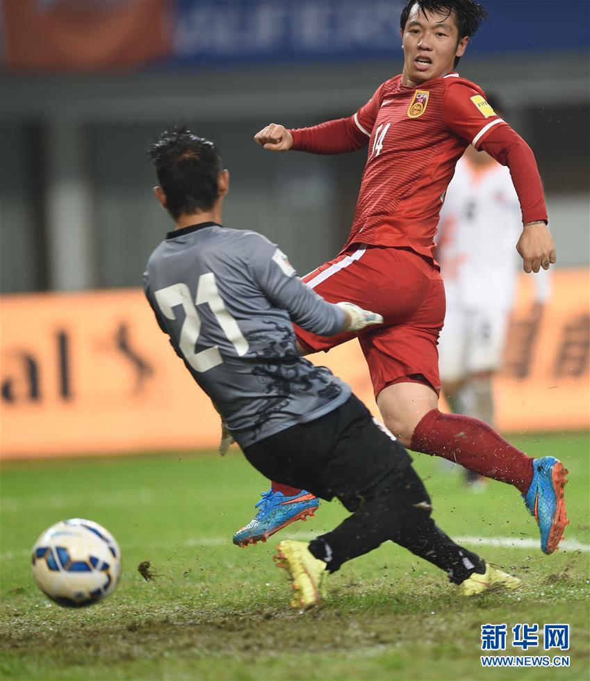 Seleção masculina de futebol da China vence Butão