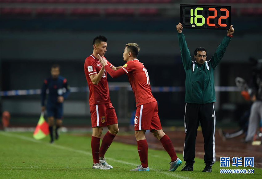 Seleção masculina de futebol da China vence Butão