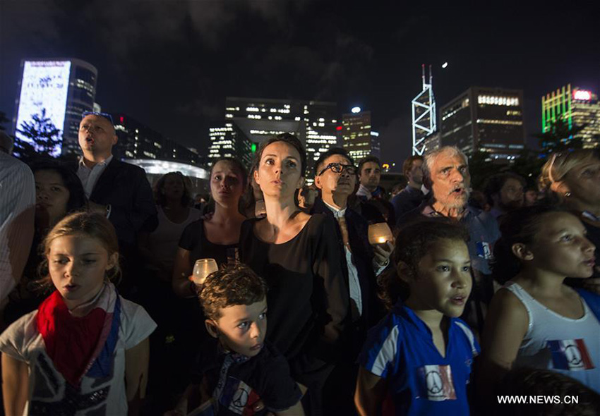 Consulado-geral da França em Hong Kong de luto pelas vítimas dos ataques de Paris