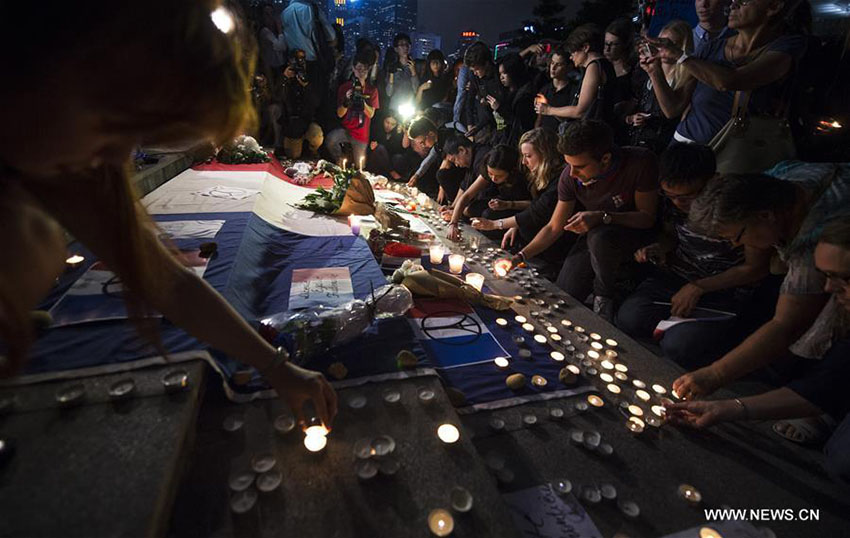 Consulado-geral da França em Hong Kong de luto pelas vítimas dos ataques de Paris