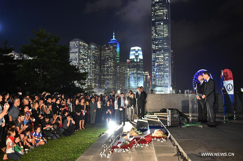 Consulado-geral da França em Hong Kong de luto pelas vítimas dos ataques de Paris