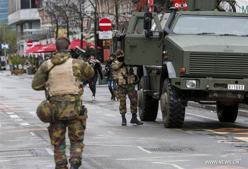 Bruxelas está em nível máximo de alerta contra ataques terroristas