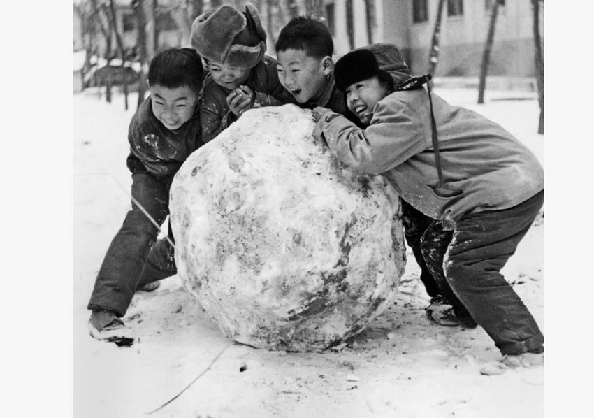 Memórias antigas de inverno em Pequim