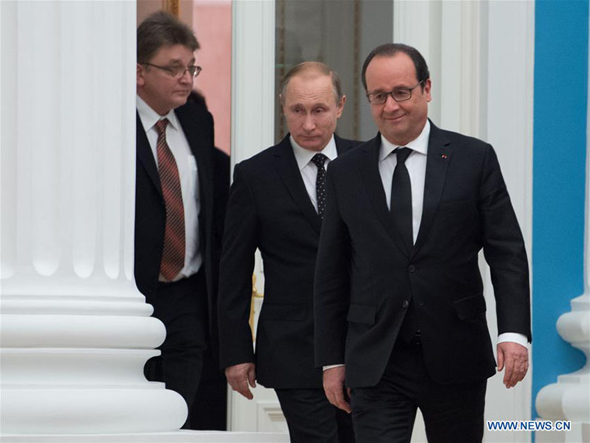 Rússia está pronta para se juntar à França na luta contra o terrorismo, disse Putin