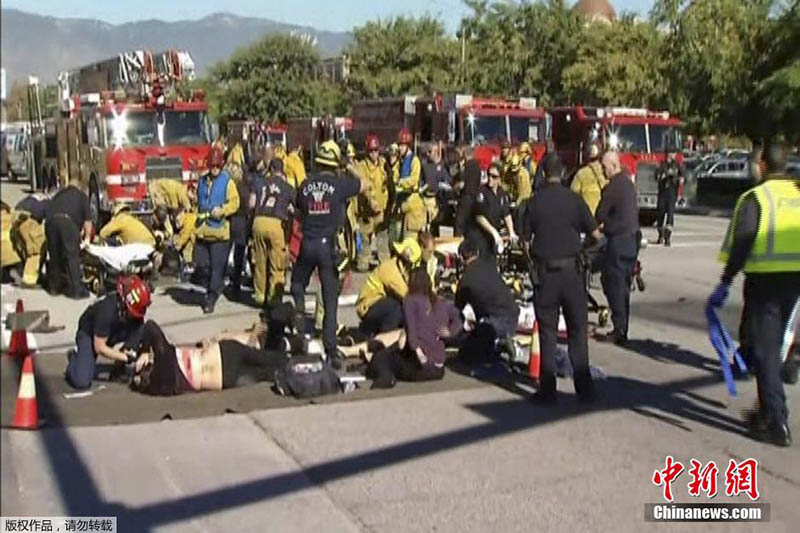 Tiroteio nos EUA deixa pelo menos 14 mortos