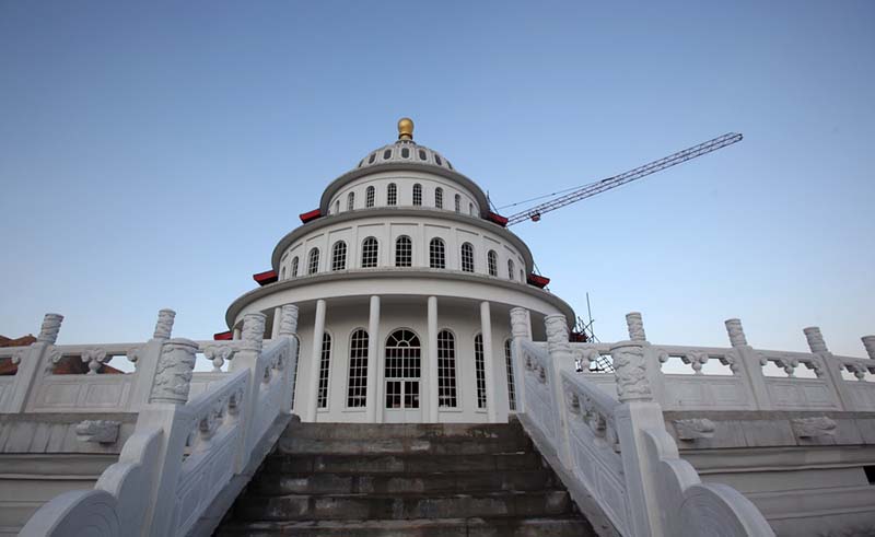 Insólito: Templo do Céu funde-se com edifício do congresso dos EUA