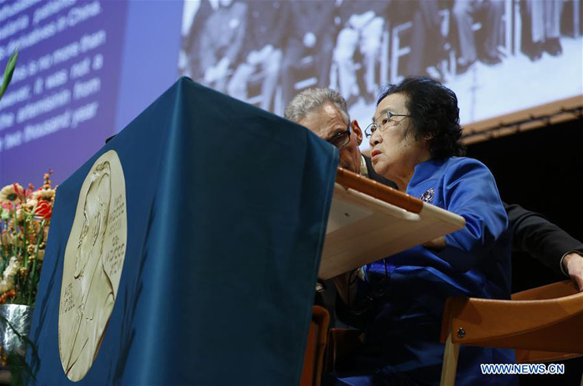 Tu Youyou: Prêmio Nobel é uma vitória de todos os cientistas chineses