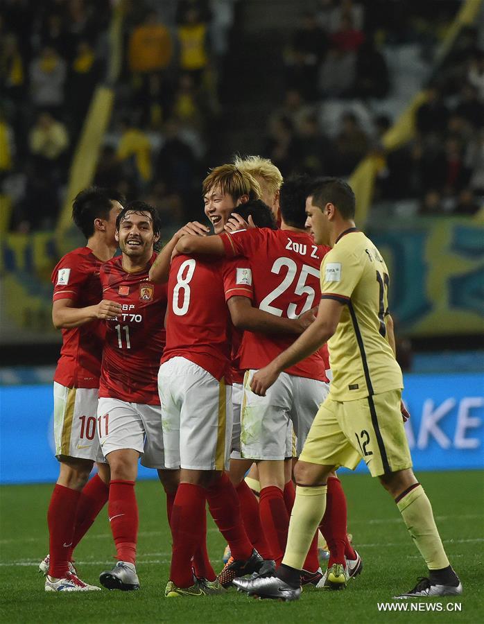 Mundial de Clubes: Guangzhou Evergrande elimina Club America e avança para semifinal