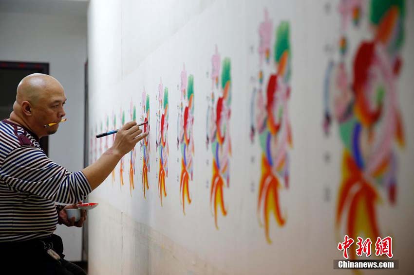 Um passeio pelo mundo das pinturas de Ano Novo Chinês