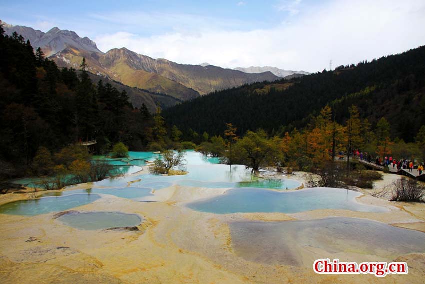 Huanglong: uma terra linda e misteriosa