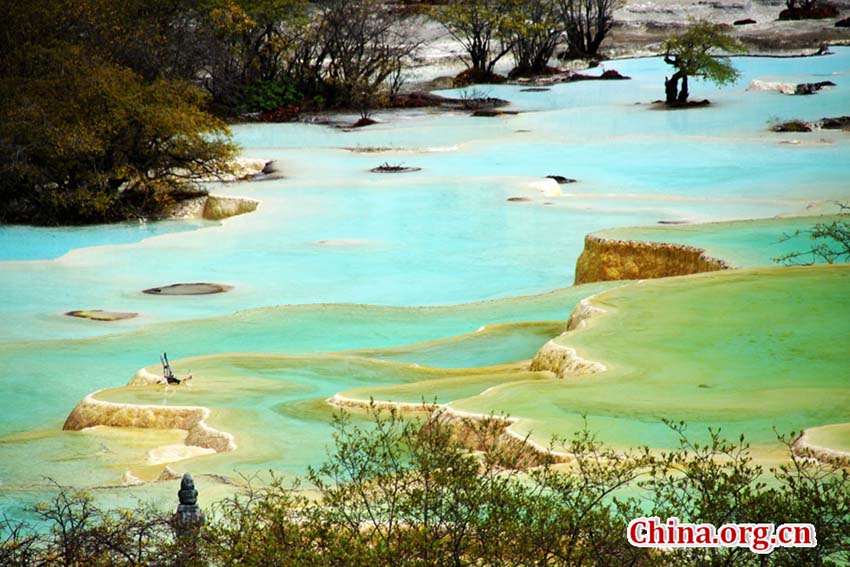 Huanglong: uma terra linda e misteriosa