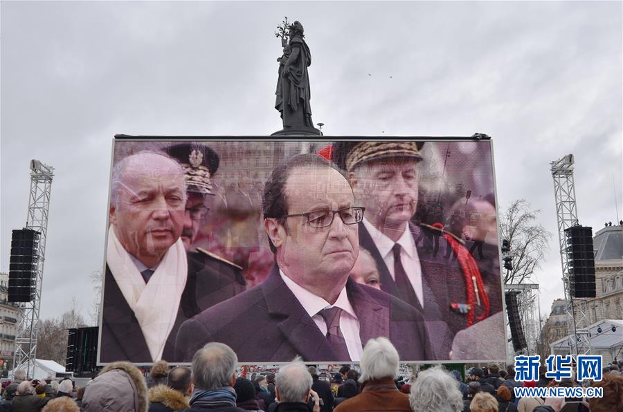 Governo francês realiza atividade para lembrar vítimas dos ataques terroristas