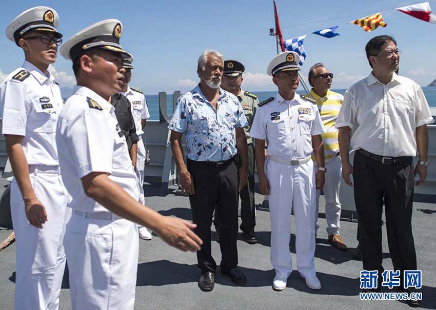 Navios de guerra chineses realizam visita a Timor Leste