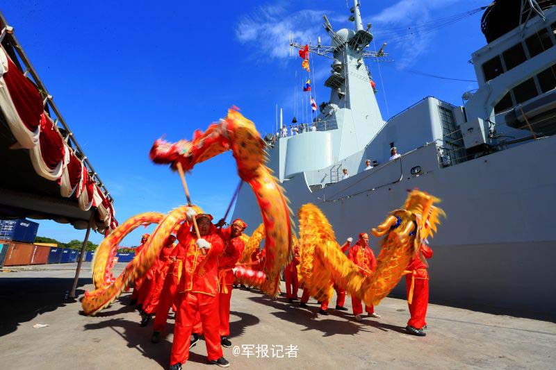 Navios de guerra chineses realizam visita a Timor Leste