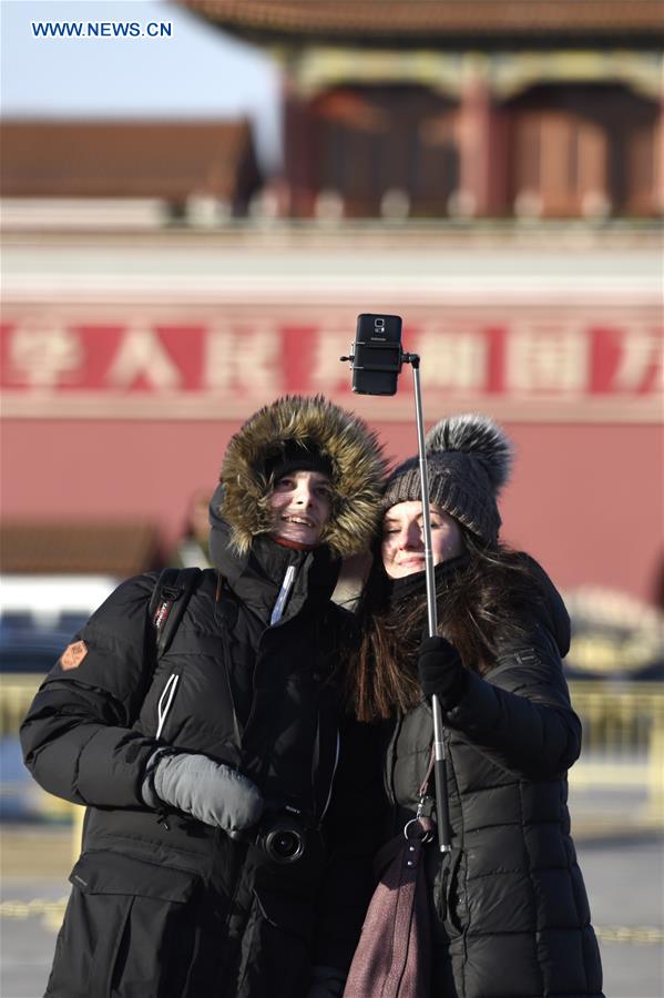 Beijing tem a semana mais fria do ano