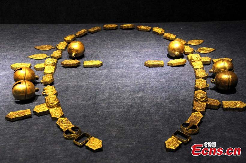 Tesouros da Dinastia Liao exibidos em Yangzhou