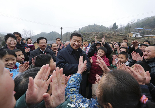 Xi Jinping visita província de Jiangxi antes do Ano Novo chinês