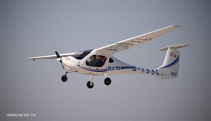  Começa a produção da aeronave elétrica RX1E em Shenyang