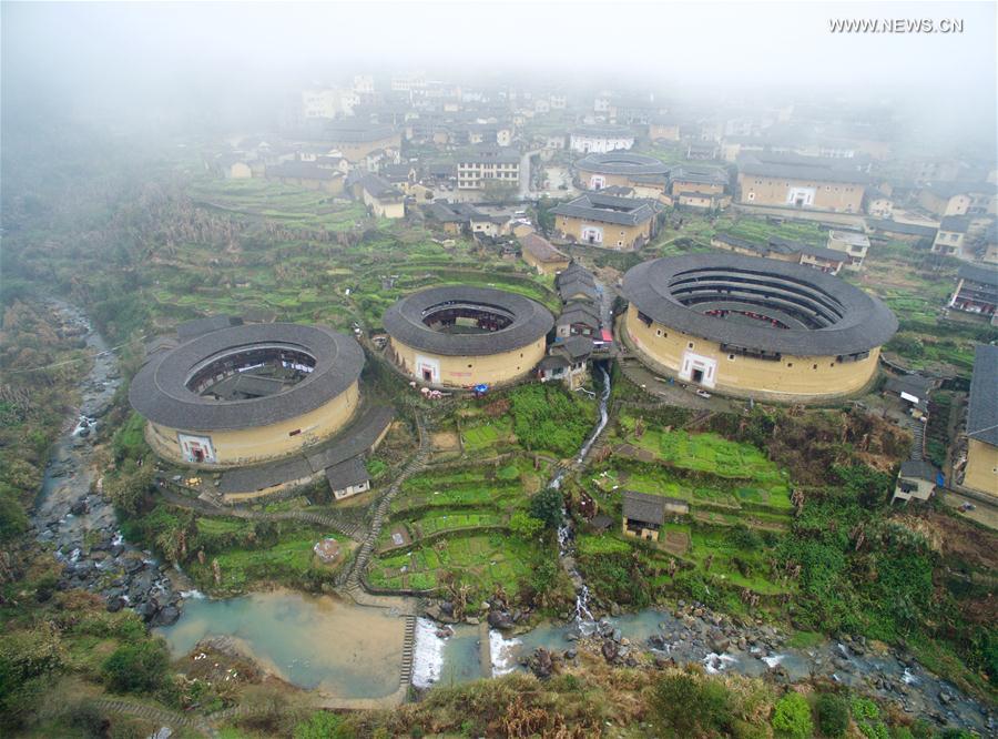 Os “Tulou” da província de Fujian