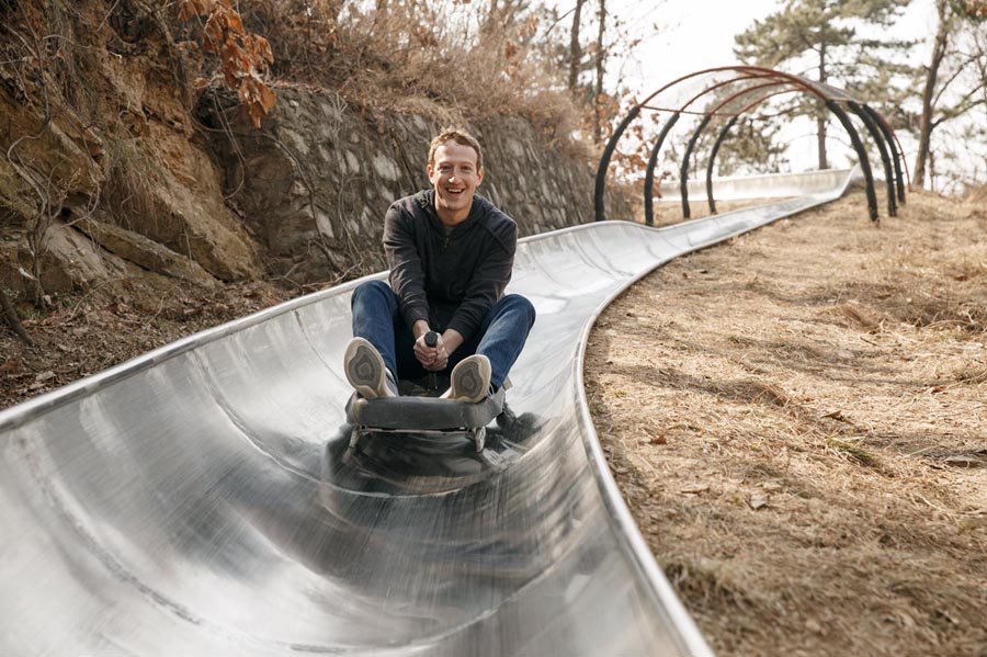 Zuckerberg na China