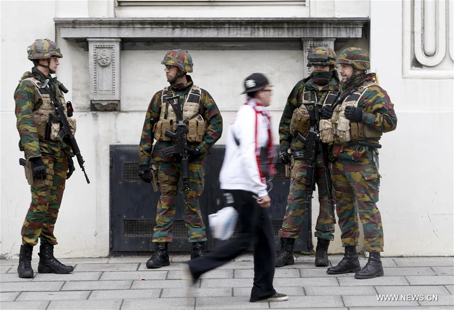 Bélgica reforça segurança depois dos ataques terroristas