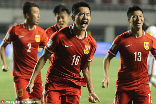 Copa do Mundo: China dá entrada na fase final das eliminatórias asiáticas após 15 anos