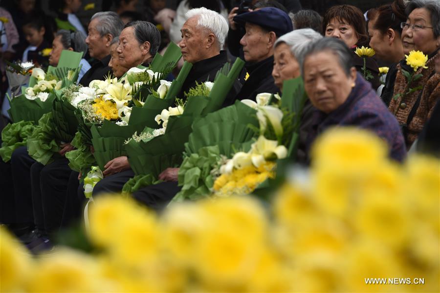 Nanjing realiza cerimônia em memória das vítimas do Massacre