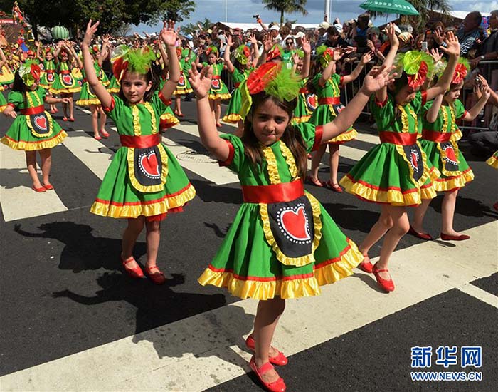 Festa da Flor realiza-se na Ilha da Madeira em Portugal