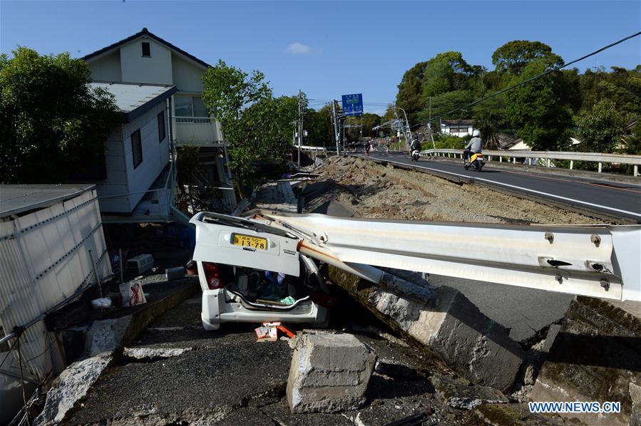 Terremotos no Japão causam 41 mortos e 11 desaparecidos