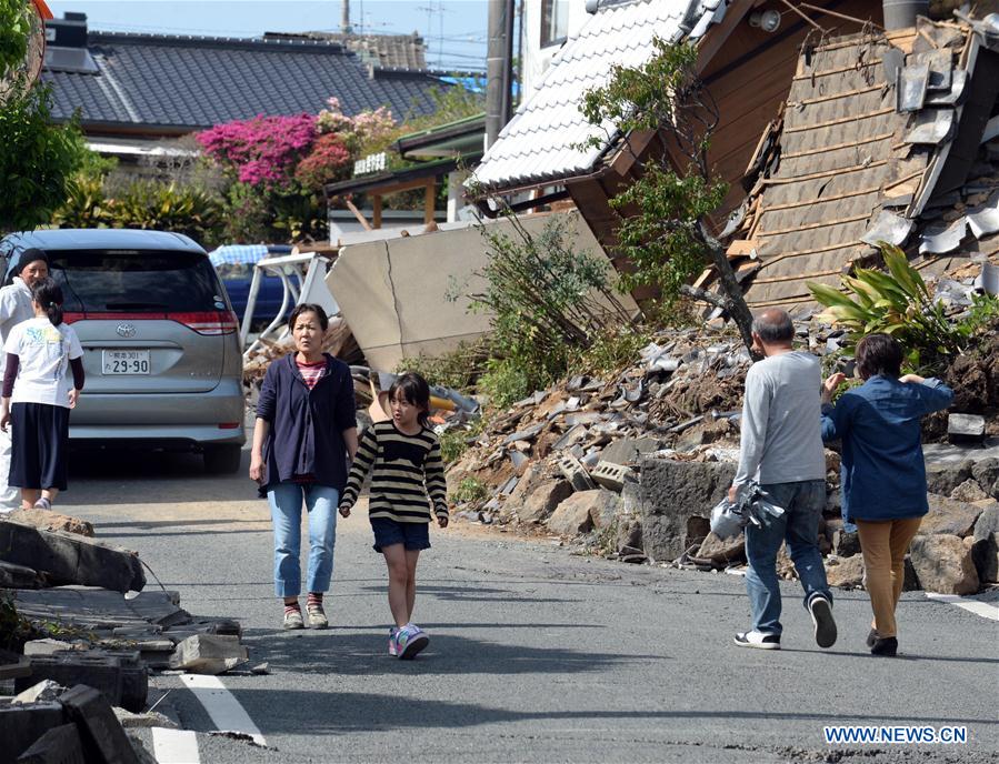 Terremotos no Japão causam 41 mortos e 11 desaparecidos