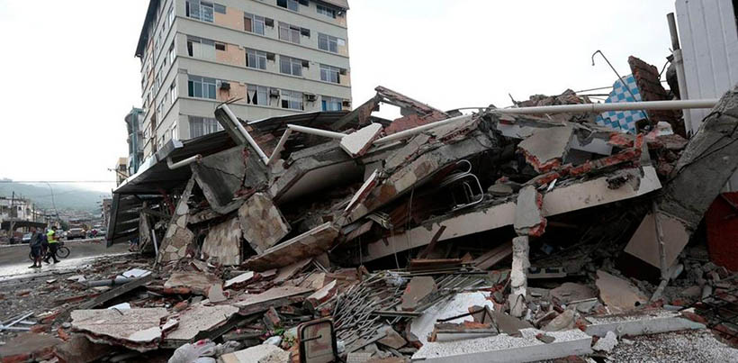 Forte terremoto no Equador deixa 246 mortos e mais de 2.500 feridos