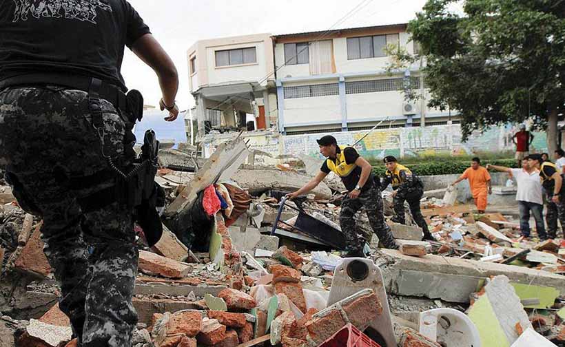 Forte terremoto no Equador deixa 246 mortos e mais de 2.500 feridos