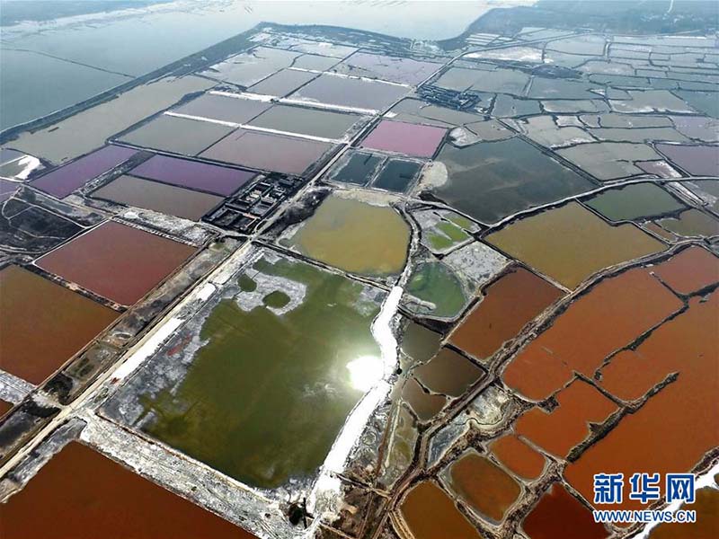 Galeria: A salina colorida de Yuncheng