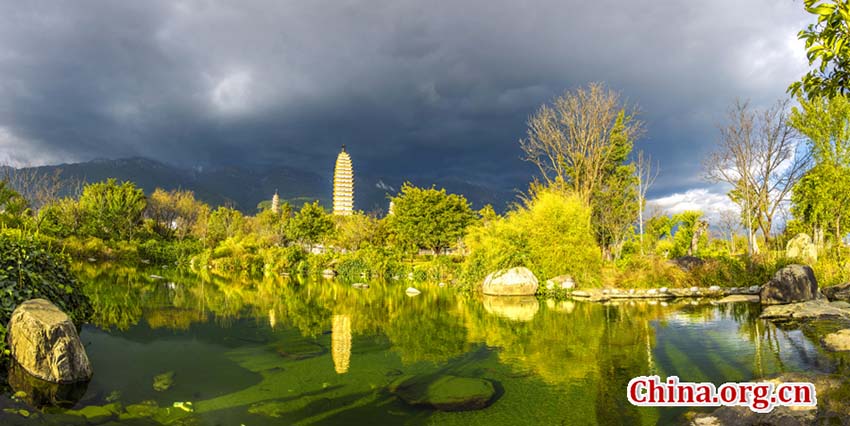 Galeria: Três Pagodes do Templo Chongsheng em Dali