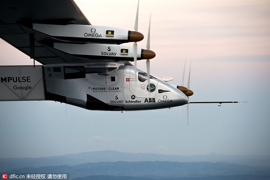 Maior avião de energia solar do mundo chega a São Francisco