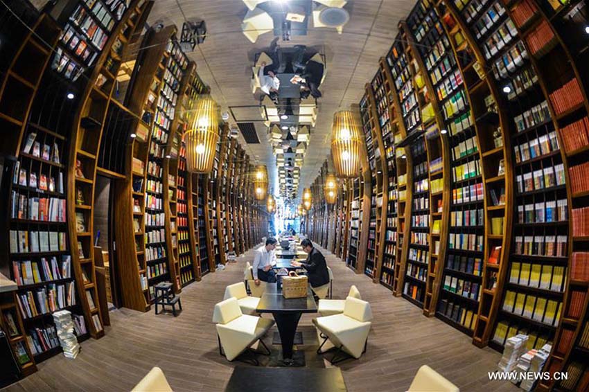 “Livraria mais bonita” da China abre nova loja em Hangzhou