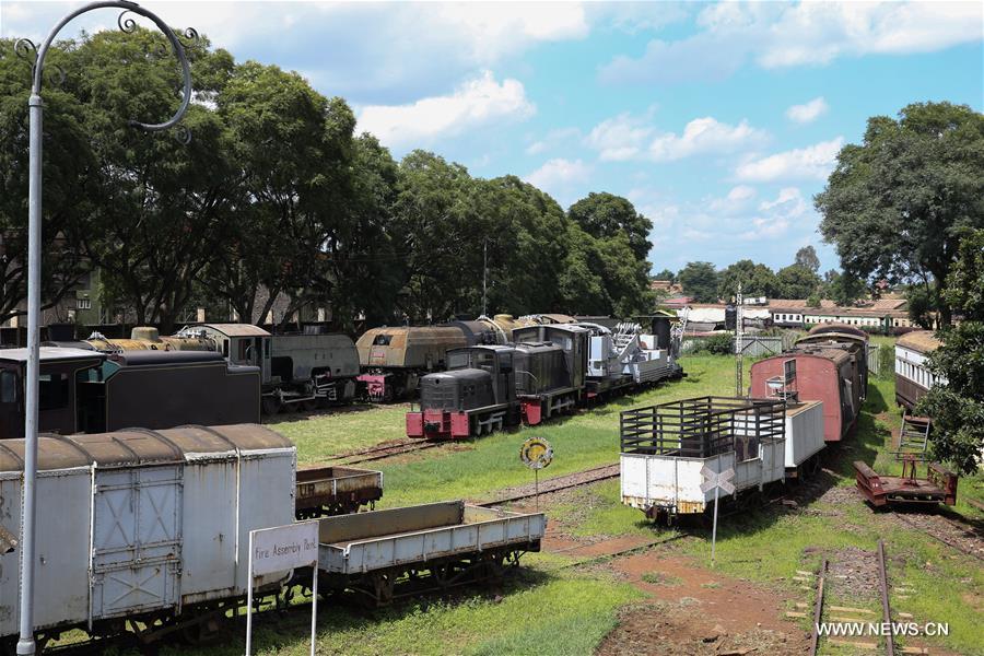 Museu Ferroviário de Nairobi, no Quênia