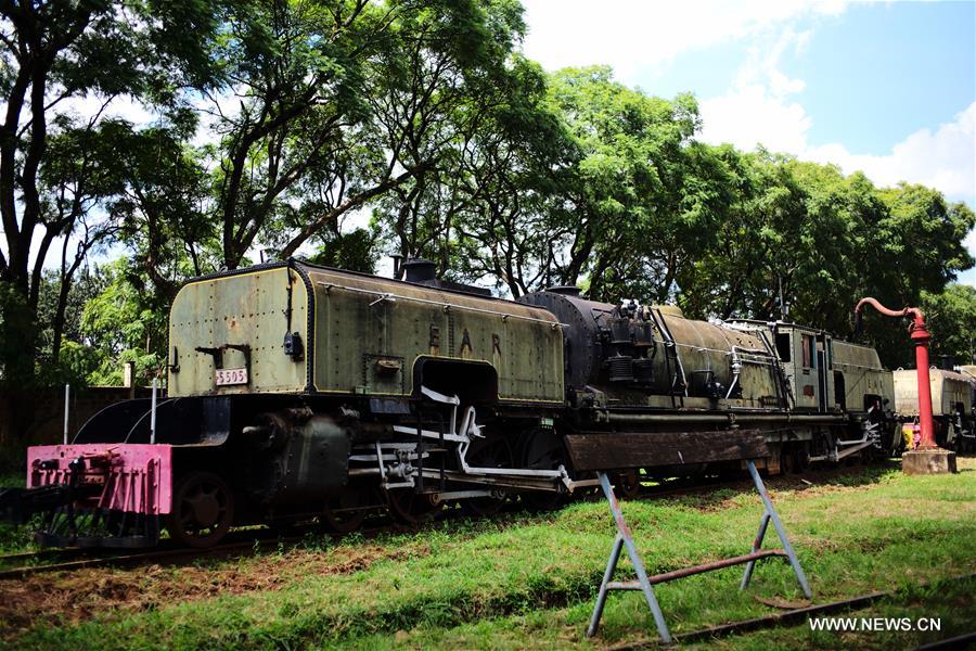 Museu Ferroviário de Nairobi, no Quênia