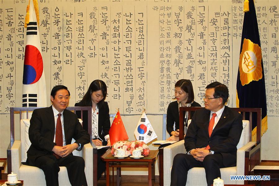 China e Coreia do Sul vão promover a confiança mútua e ampliar a cooperação