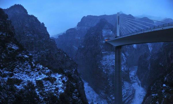 Ponte Xianshenhe na Motanha Taihang