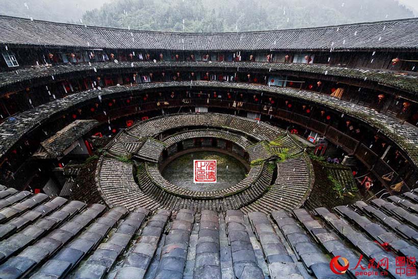 Fujian Tulou, residência rural no sudeste da China