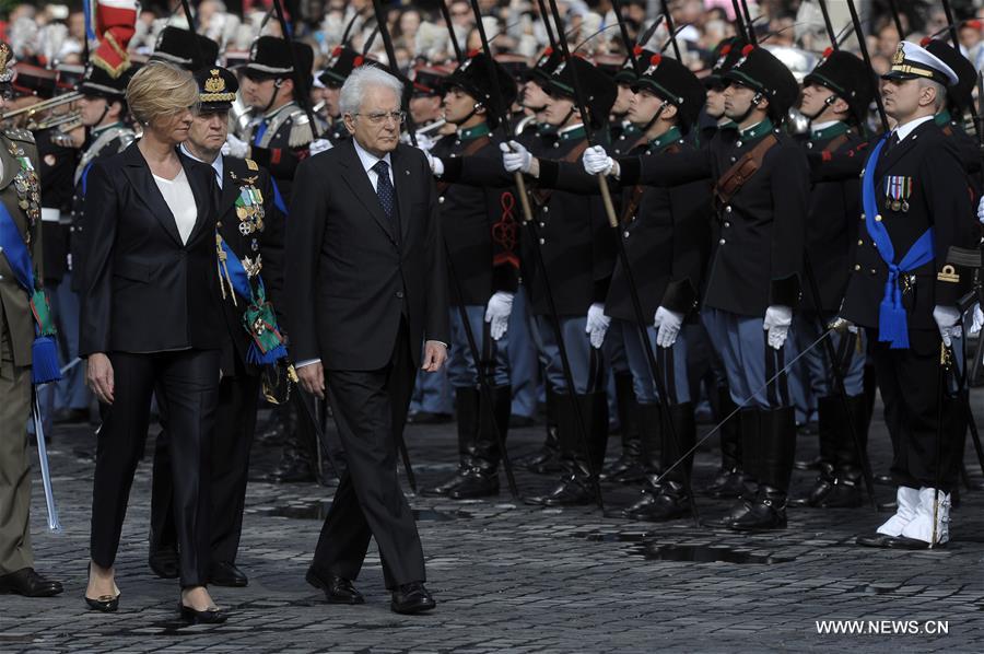 Roma: Parada militar do Dia da República