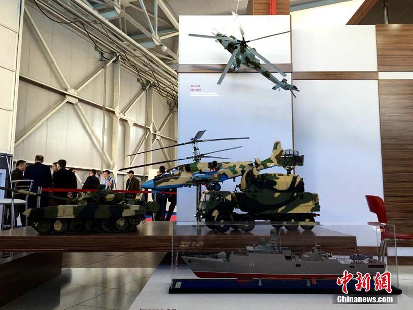 Feira internacional de armas e equipamentos militares “KADEX-2016” é inaugurada em Astana