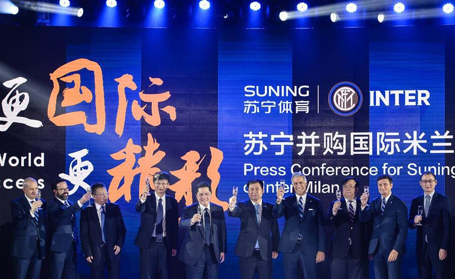 Grupo Suning compra 70% do Inter de Milão